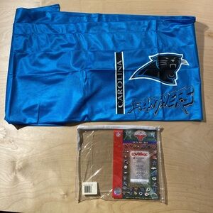 Locker Room Collection Tailored Valance Carolina Panthers (OG)